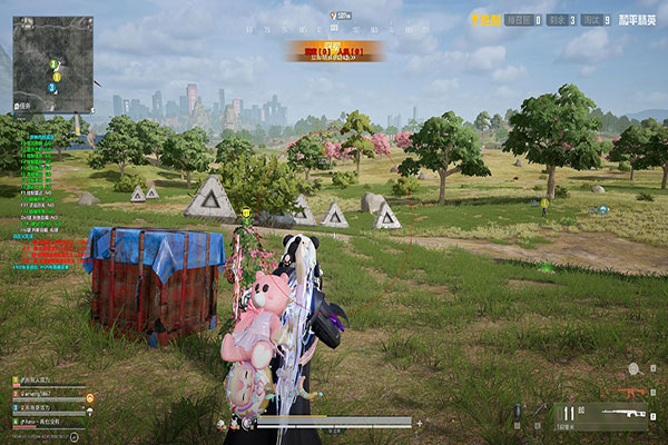 CF201透视透视自瞄效果